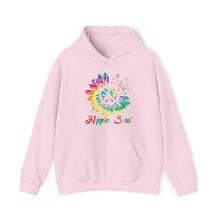  Hippie Sweatshirt | Soul Rainbow Color Wheel Splash | Unisex Hooded Hoodie Sweatshirt