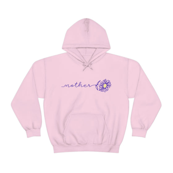 Chill Stitch – Mother Flower Stem - Unisex Hooded Hoodie Sweatshirt – Embrace Your Vibe