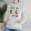 Hippie Sweatshirt | Trippy Hippie Sunglasses | Unisex Hooded Hoodie Sweatshirt