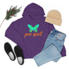 Chill Stitch – Free Spirit Butterfly - Unisex Hooded Hoodie Sweatshirt – Embrace Your Vibe