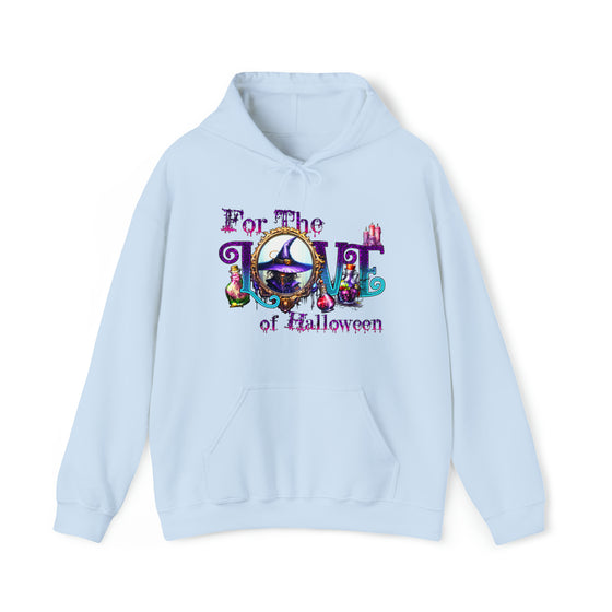 Halloween Sweatshirt |For The Love Of Halloween | Unisex Hooded Hoodie Sweatshirt