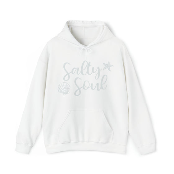 Boating Sweatshirt | Salty Soul Beach Ocean Life Boating | Unisex Hooded Hoodie Sweatshirt