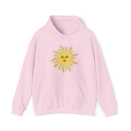 Sunshine Sweatshirt | Sun Face Sunshine | Unisex Hooded Hoodie Sweatshirt