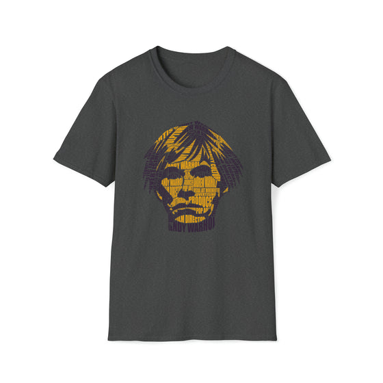 Andy Warhol | Unisex Soft Style Tee T-Shirt | Embrace Your Vibe | Calligram Word Design