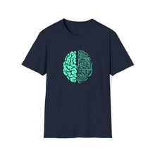  Electric Brain Technology Shirt | Abstract Unisex Soft Style Tee T-Shirt