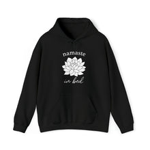  Yoga Sweatshirt | Namaste In Bed Yoga | Unisex Hooded Hoodie Sweatshirt