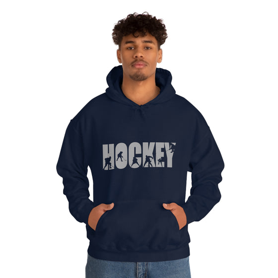 Chill Stitch – Hockey Sport - Unisex Hooded Hoodie Sweatshirt – Embrace Your Vibe
