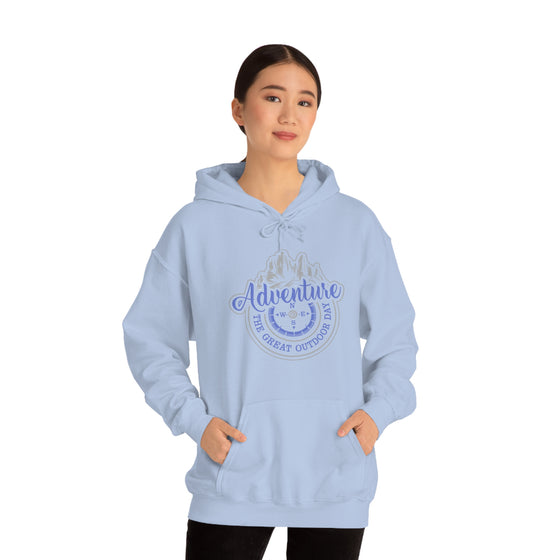 Adventure The Great Outdoors | Unisex Hooded Hoodie Sweatshirt | Embrace Your Vibe