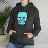 Dead Sea Skull Oceanography Sweatshirt | Abstract | Unisex Hooded Hoodie Sweatshirt