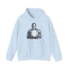 Michael Jordan Basketball | Unisex Hooded Hoodie Sweatshirt  | Calligram Word Design