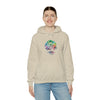 Lake Sweatshirt | Tree of Life Watercolor V4 Color Burst | Unisex Hooded Hoodie Sweatshirt