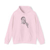 Freddy Mercury | Unisex Hooded Hoodie Sweatshirt | Embrace Your Vibe | Calligram Word Design
