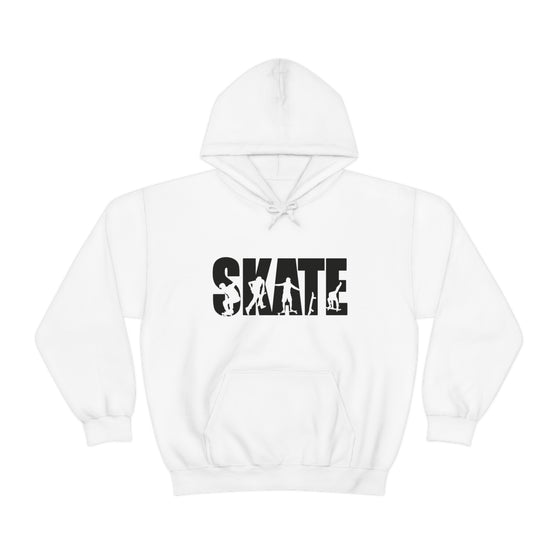 Chill Stitch – Skate Boarding Sport - Unisex Hooded Hoodie Sweatshirt – Embrace Your Vibe