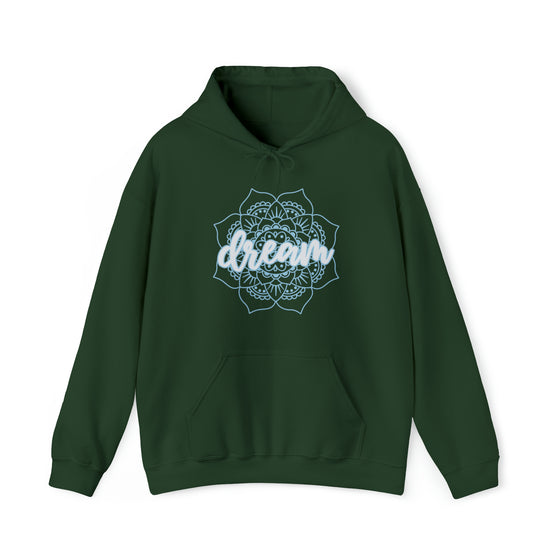 Boho Dream Easy Mandala | Unisex Hooded Hoodie Sweatshirt | Embrace Your Vibe