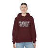 Chill Stitch – Golf Sport - Unisex Hooded Hoodie Sweatshirt – Embrace Your Vibe