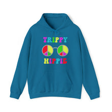  Hippie Sweatshirt | Trippy Hippie Sunglasses | Unisex Hooded Hoodie Sweatshirt