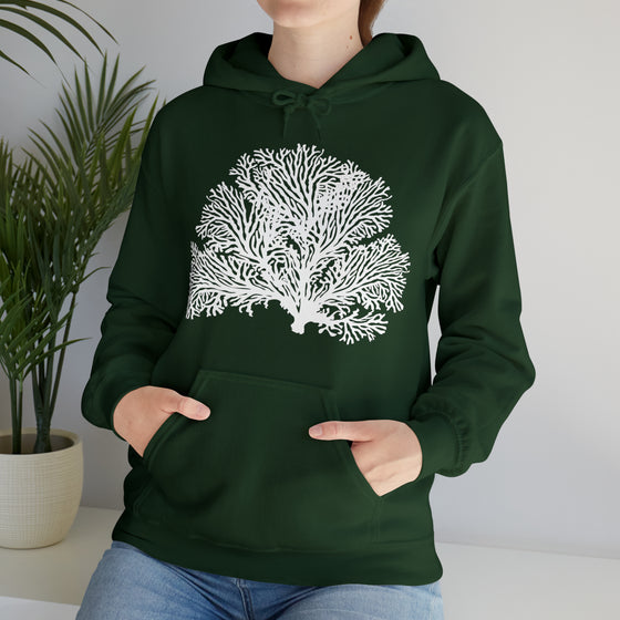 Coral Sealife Sea Beach Sweatshirt | Unisex Hooded Hoodie Sweatshirt | Embrace Your Vibe