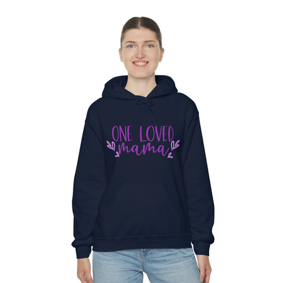 Chill Stitch – One Loved Mamma - Unisex Hooded Hoodie Sweatshirt – Embrace Your Vibe