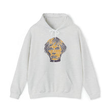  Andy Warhol | Unisex Hooded Hoodie Sweatshirt | Embrace Your Vibe | Calligram Word Design