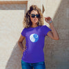 CHILL STITCH | Women's Soft style Tee | Sun Moon Ying Yang T-shirt