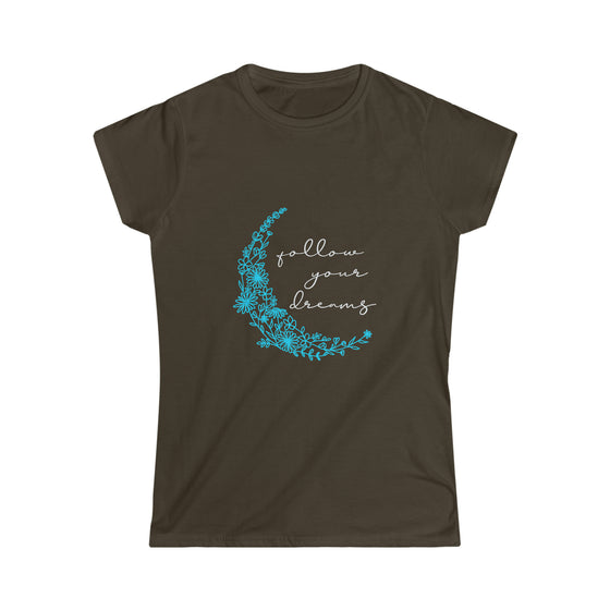 Boho Bohemian Women’s Soft style Tee T-shirt | Follow Dreams | Embrace Your Vibe