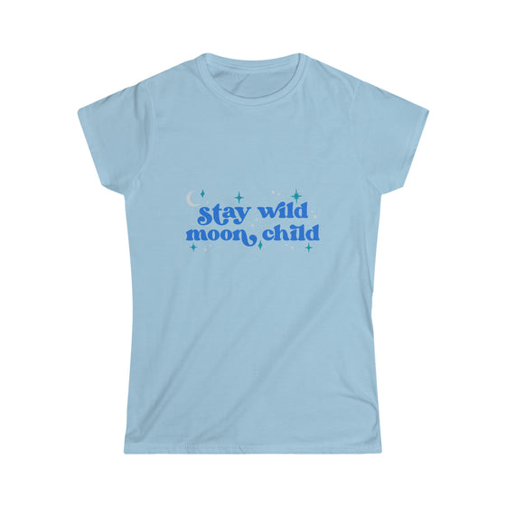 Boho Bohemian Women’s Soft style Tee T-shirt | Moon Child Wild Hippie | Embrace Your Vibe