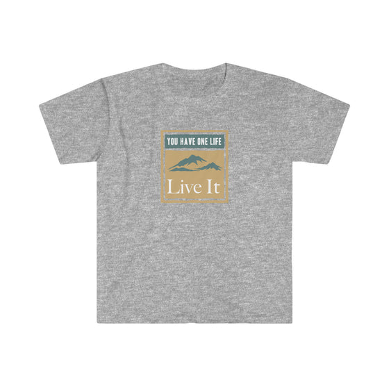 CHILL STITCH – Outdoor Camping Life - Unisex Softstyle T-Shirt – One Life Live It