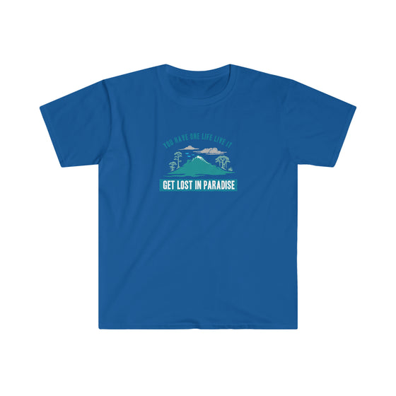 CHILL STITCH – Outdoor Camping Life - Unisex Softstyle T-Shirt – Paradise Live It