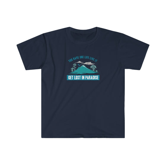 CHILL STITCH – Outdoor Camping Life - Unisex Softstyle T-Shirt – Paradise Live It