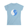 CHILL STITCH | Women's Soft style Tee | Sun Moon Ying Yang T-shirt