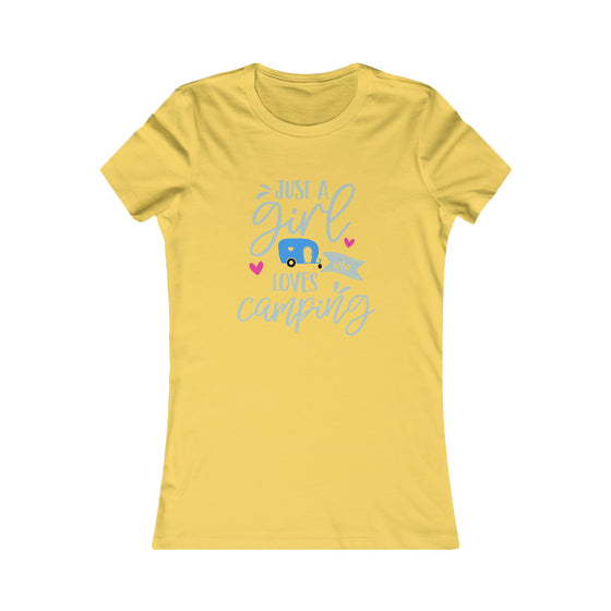 CHILL STITCH – Women’s Bella Canvas -T-shirt – Girl Loves Camping