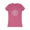 CHILL STITCH – Women’s Bella Canvas -T-shirt – Spring Dahlia