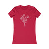 CHILL STITCH – Women’s Bella Canvas -T-shirt –  Flower Boquete Trio