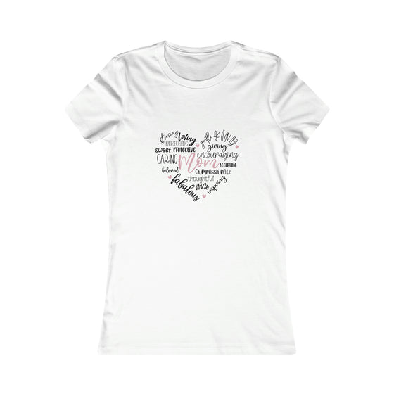 CHILL STITCH – Women’s Bella Canvas – Mom T-shirt –Moms Heart Joy Words