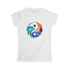 Yin Yang Symbol  V3  T-Shirt | Women's Soft style Tee