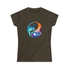 Yin Yang Symbol  V3  T-Shirt | Women's Soft style Tee