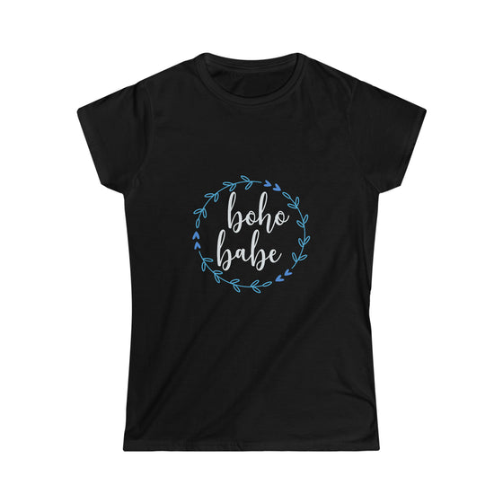 Boho Bohemian Women’s Softstyle Tee T-shirt | Boho Babe | Embrace Your Vibe