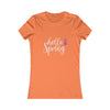 CHILL STITCH – Women’s Bella Canvas -T-shirt – Hello Spring Tee