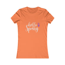  CHILL STITCH – Women’s Bella Canvas -T-shirt – Hello Spring Tee