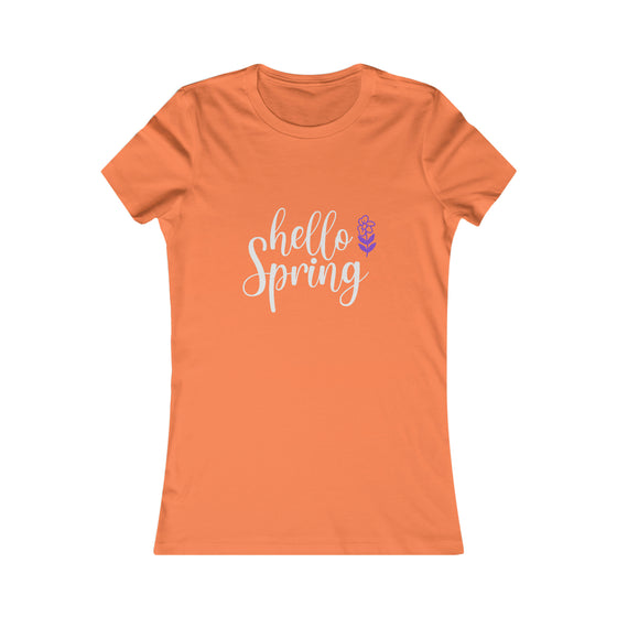 CHILL STITCH – Women’s Bella Canvas -T-shirt – Hello Spring Tee