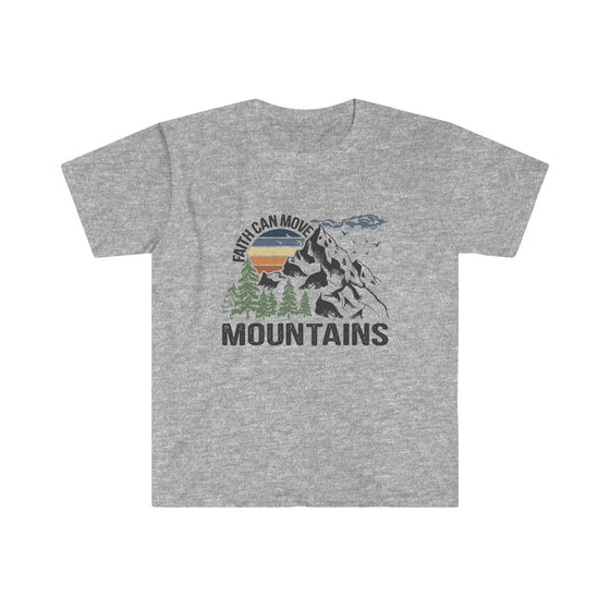 CHILL STITCH – Outdoor Camping Life - Unisex Softstyle T-Shirt – Faith Moving Mountains