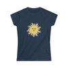 CHILL STITCH | Women's Soft style Tee  Sun's Face Warmth T-shirt