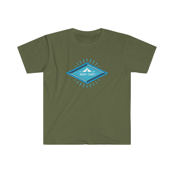 CHILL STITCH – Outdoor Camping Life - Unisex Softstyle T-Shirt – Make Camp