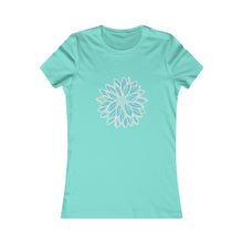  CHILL STITCH – Women’s Bella Canvas -T-shirt – Spring Dahlia