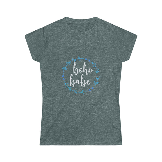 Boho Bohemian Women’s Softstyle Tee T-shirt | Boho Babe | Embrace Your Vibe