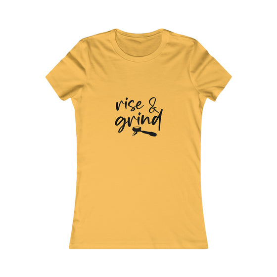 Coffee Lovers Short Sleeve Tee | Rise & Grind | T-shirt