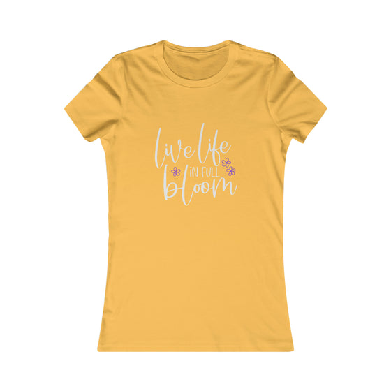 CHILL STITCH – Women’s Bella Canvas -T-shirt –  Life In Bloom