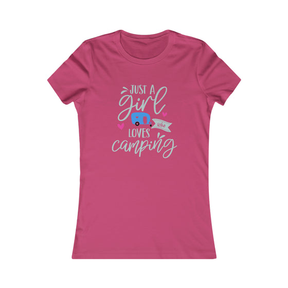 CHILL STITCH – Women’s Bella Canvas -T-shirt – Girl Loves Camping