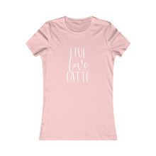  Coffee Lovers Short Sleeve Tee | Live Love Latte T-Shirt