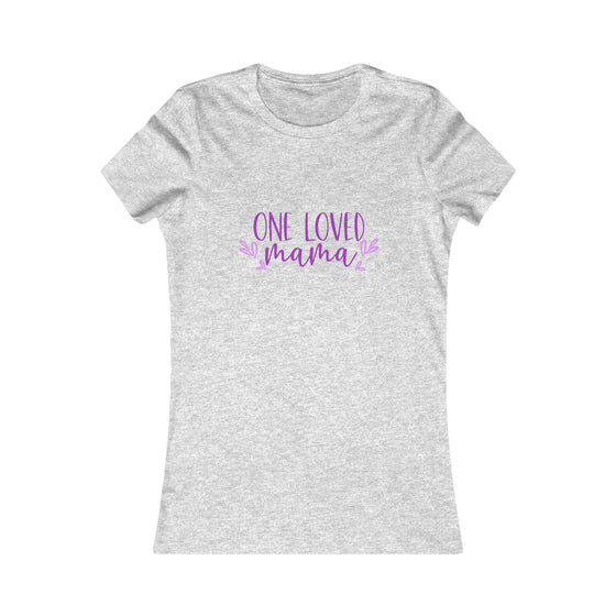 CHILL STITCH – Women’s Bella Canvas – Mom T-shirt – One Loved Mama